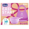 Chicco - Conjunto silicona Easy Start Rosa