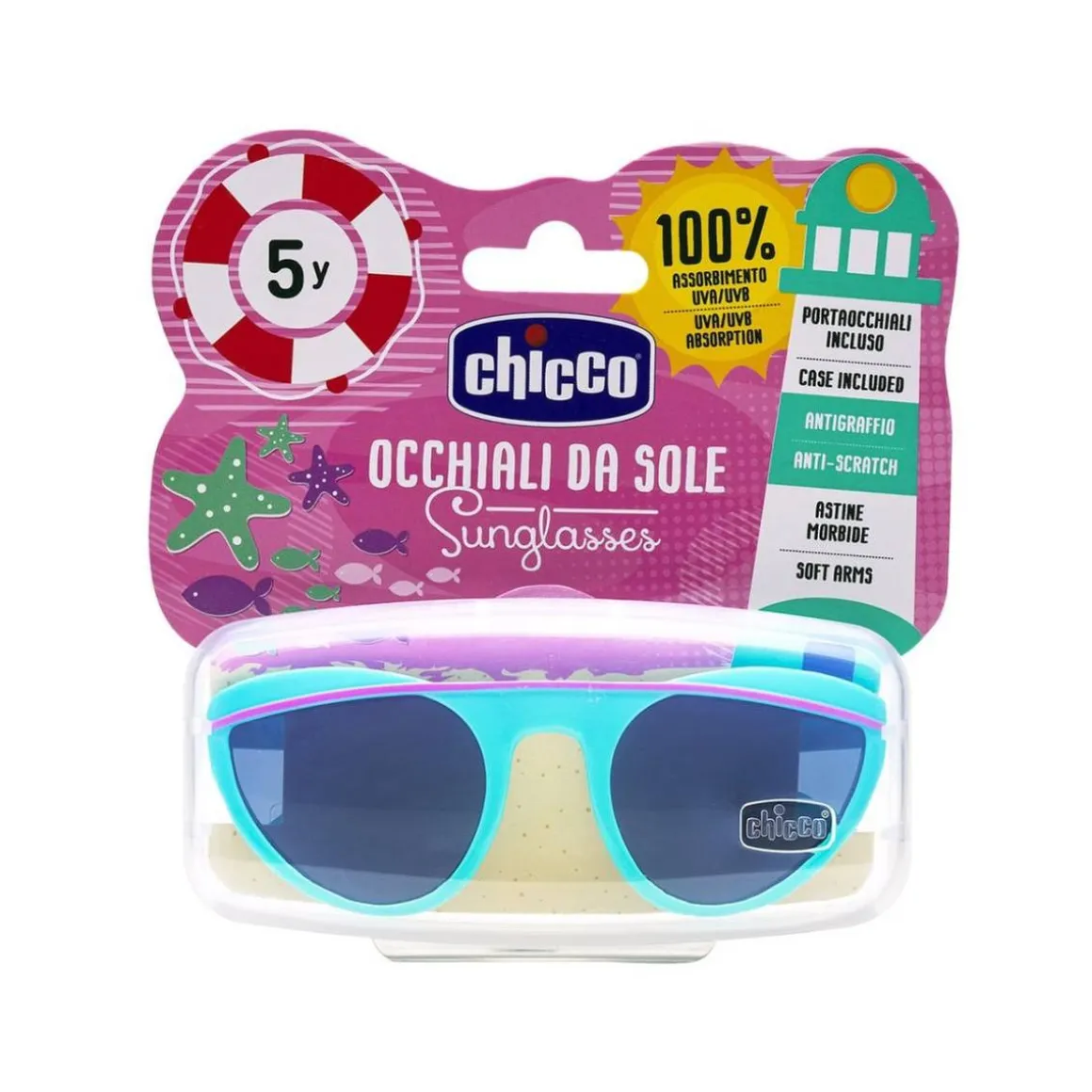 Chicco - Gafas de Sol 5A - Azul mar