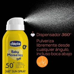 Chicco - Loción Solar SPF50+ Baby Moments 150 ml