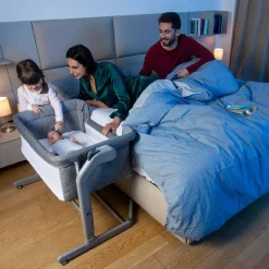 Chicco - Minicuna Next2Me Magic Evo Dark Grey