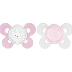 Chicco - Pack 2 Chupetes Physio Comfort silicona 0-6M Rosa