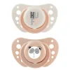 Chicco - Pack 2 chupetes Physio Air 2-6M - Rosa