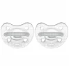 Chicco - Pack 2 Chupetes PhysioForma Crystal 6-16 meses