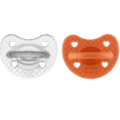 Chicco - Pack 2 chupetes PhysioForma Luxe 16-36M - Naranja