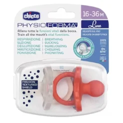 Chicco - Pack 2 chupetes PhysioForma Luxe 16-36M - Naranja