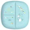Chicco - Plato con compartimentos 12M - Azul