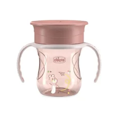 Chicco - Set de alimentación 12M - Rosa