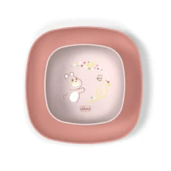 Chicco - Set de alimentación 12M - Rosa