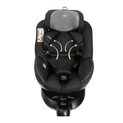 Chicco - Silla de coche Seat105 i-Size posh negro (40-105cm)