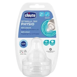 Chicco - Tetina PhysioForma flujo medio +2 meses