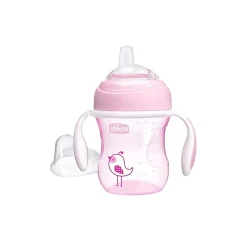 Chicco - Vaso de transición rosa