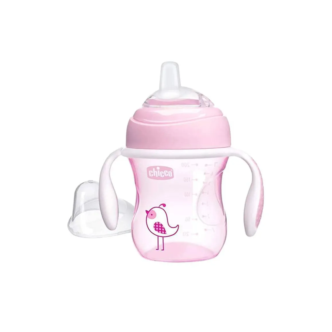 Chicco - Vaso de transición rosa