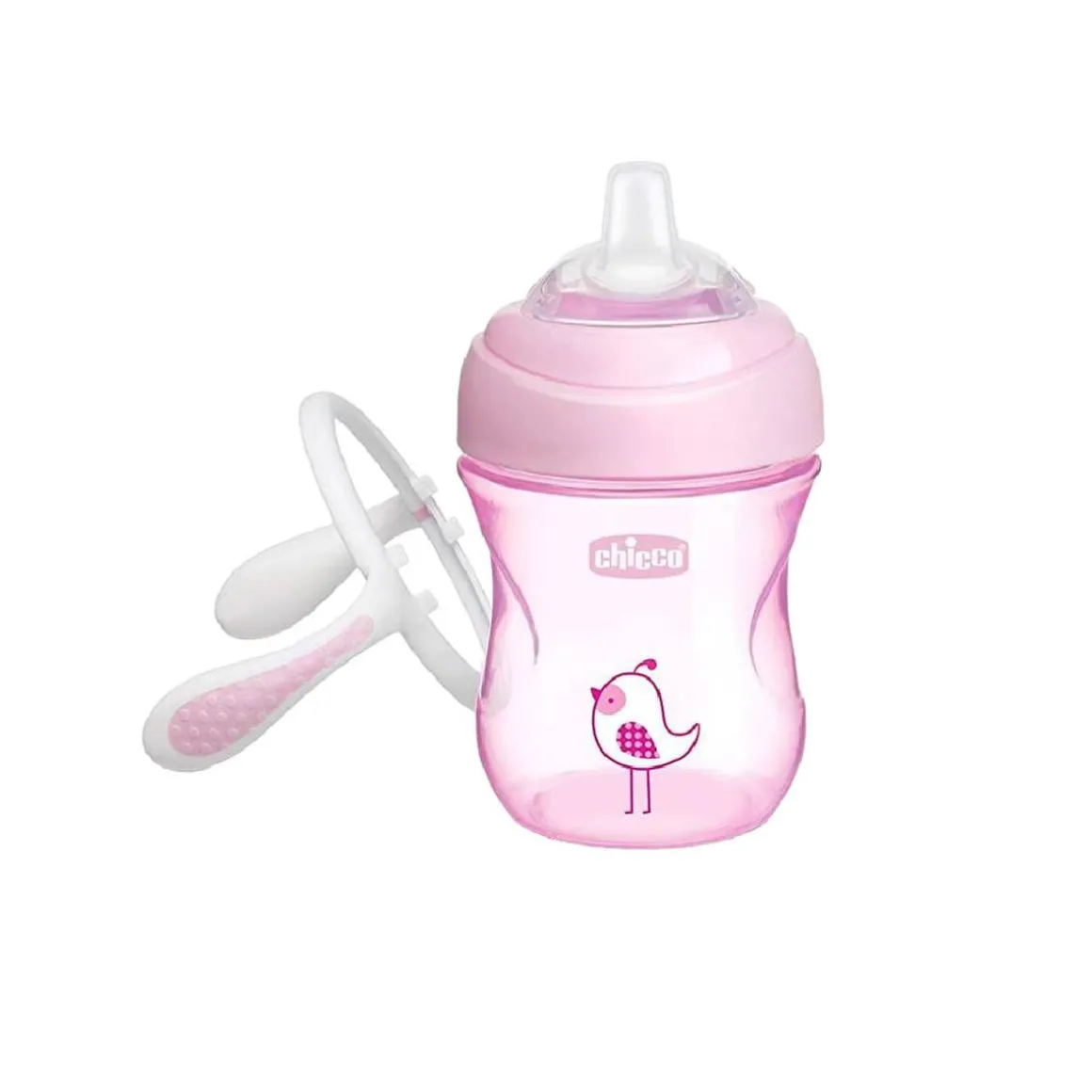 Chicco - Vaso de transición rosa