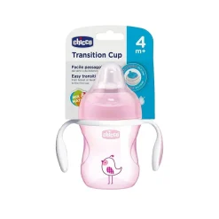 Chicco - Vaso de transición rosa