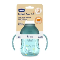 Chicco - Vaso Perfect 360 12M - Azul 200ml