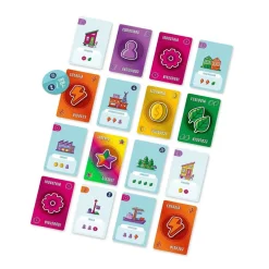 Ciudad De Puntos Juego de Mesa ㅤ