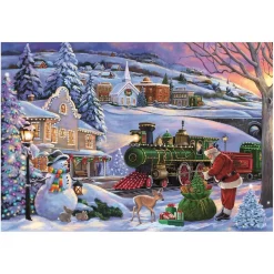 Classic Christmas Collection - Puzzle 500 piezas Christmas Train
