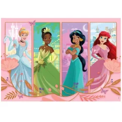 Clementoni - 2 puzzles 60 piezas - Princesas Disney