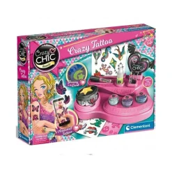 Clementoni - Crazy Chic tatuajes temporales creativos