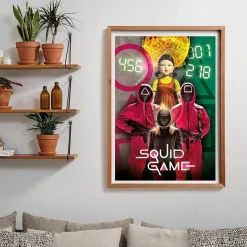 Clementoni - Juego de puzzle El Juego del Calamar