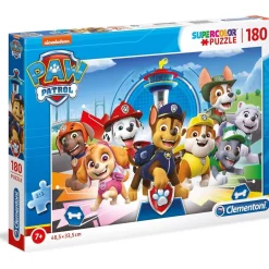 Clementoni - Patrulla Canina - Puzzle 2D Patrulla Canina - 180 piezas, fabricado en España ㅤ