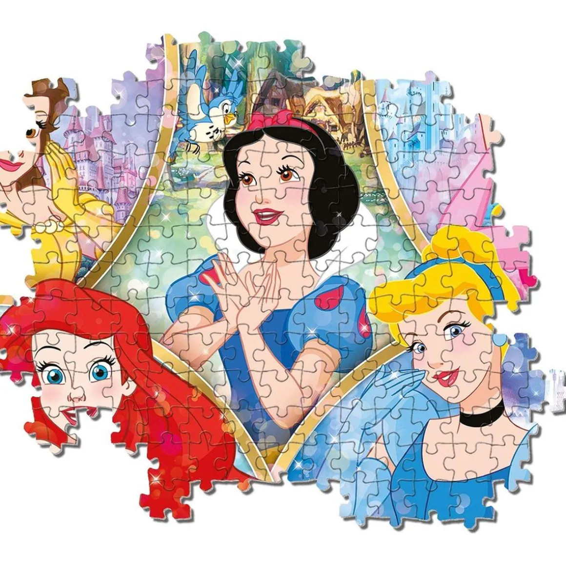 Clementoni - Princesas Disney - Puzzle infantil de Princesas Disney, 180 piezas ㅤ