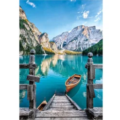 Clementoni - Puzzle 500 piezas High Quality Collection - Braies Lake