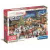 Clementoni - Puzzle 1500 piezas - Feria de navidad