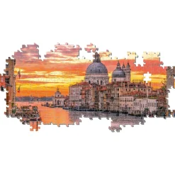 Clementoni - Puzzle 1000 piezas Panorama - El Gran Canal, Venecia