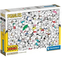 Clementoni - Puzzle 1000 piezas Impossible - Peanuts