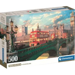 Clementoni - Puzzle 500 piezas High Quality Collection - Puente de Westminster