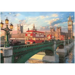 Clementoni - Puzzle 500 piezas High Quality Collection - Puente de Westminster