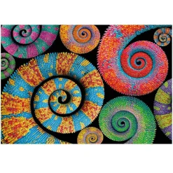 Clementoni - Puzzle 500 piezas Colorboom Collection - Colas rizadas