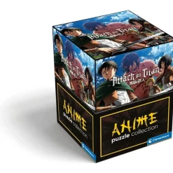 Clementoni - Puzzle Attack on Titans edición especial 500 piezas ㅤ