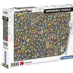 Clementoni - Puzzle ilustrado de 1000 piezas imposible