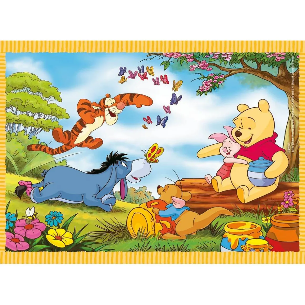 Clementoni - Puzzles infantiles de 12, 16, 20 y 24 piezas Disney Winnie The Pooh ㅤ