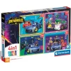 Clementoni - Puzzles progresivos 4 en 1 - Batwheels