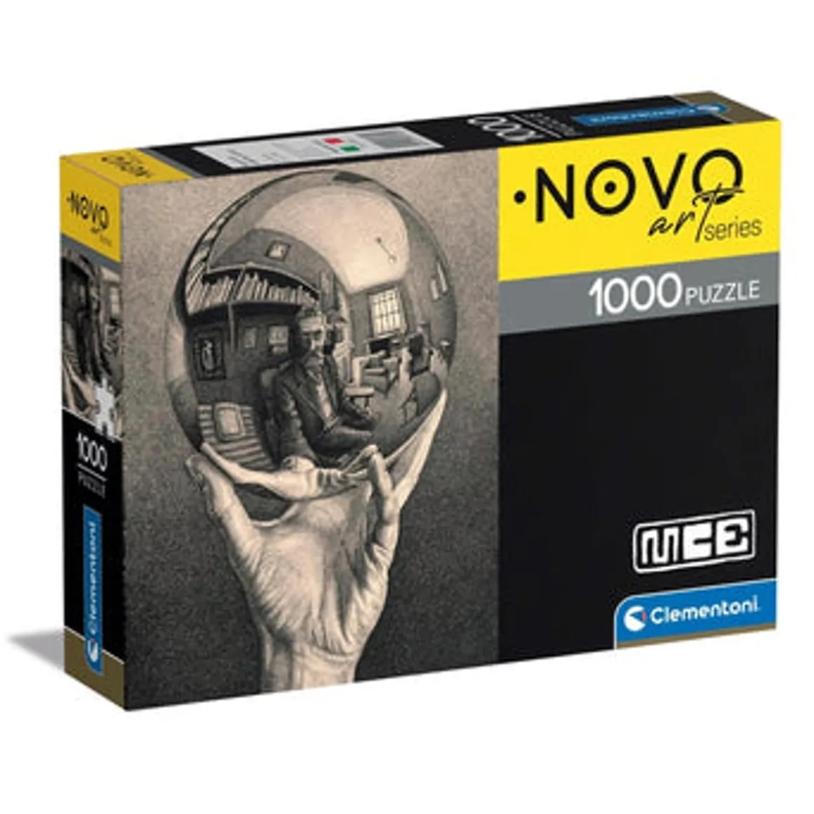 Clementoni - Rompecabezas Reflejo Esférico 1000 Piezas Arte ㅤ