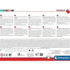 Clementoni - Rompecabezas Supercolor de Dibujos Animados de 104 Piezas ㅤ