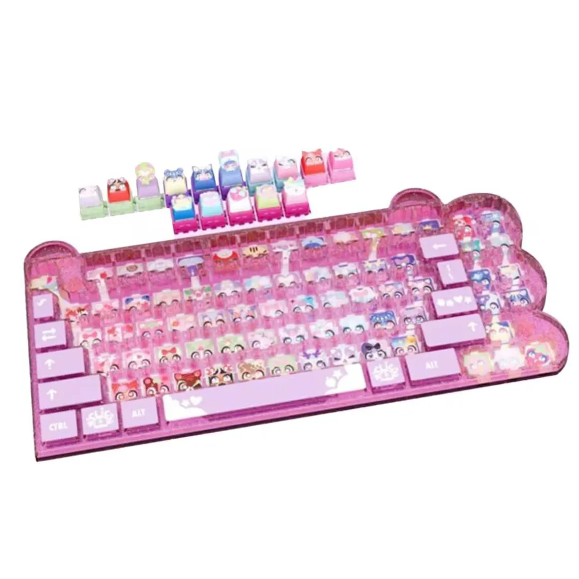 Clickeez - Keyboard Mega Pack con 15 teclas (Varios modelos)