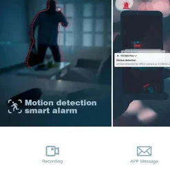 Cámara inteligente seguimiento y vigilancia 360 Wifi