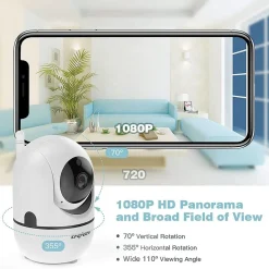 Cámara inteligente seguimiento y vigilancia 360 Wifi