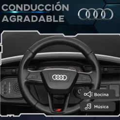 Coche Eléctrico Audi Q8 Etron Sportback 12V Negro