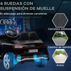 Coche Eléctrico Audi Q8 Etron Sportback 12V Negro