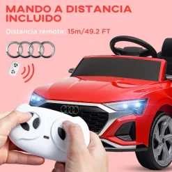Coche Eléctrico Infantil Audi Q8 Etron Sportback 12V Rojo