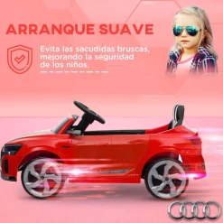 Coche Eléctrico Infantil Audi Q8 Etron Sportback 12V Rojo