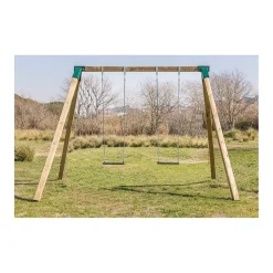 Columpio Madera Karai Deluxe adultos con cadenas