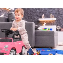 Correpasillos Fiat 500 Rosa