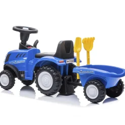 Correpasillos Tractor New Holland Azul