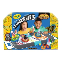 Crayola - Colourwhirls Arena de Combate + 4 Pinta Peonzas